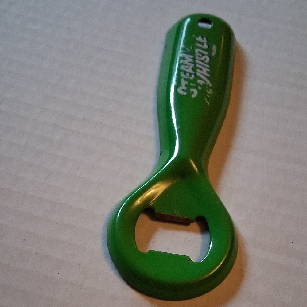 Steam Whistle Pilsner Green Bottle Opener - Picture 3 of 10